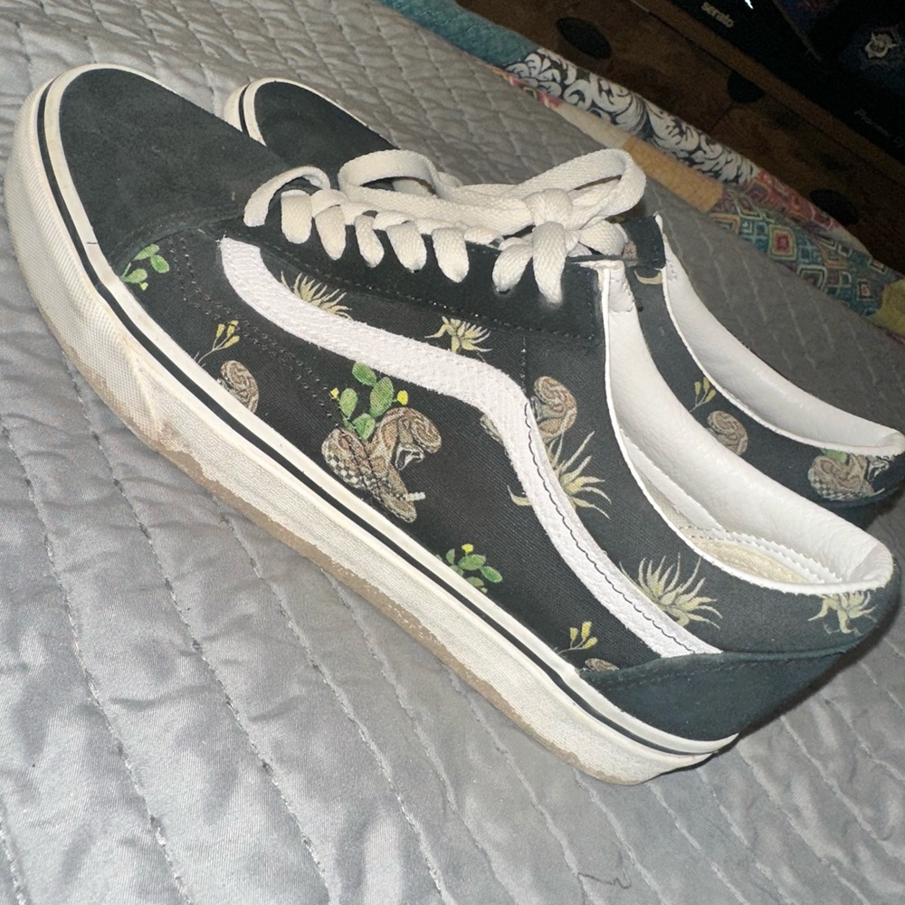 Rare Rattle Snake Cactus Vans